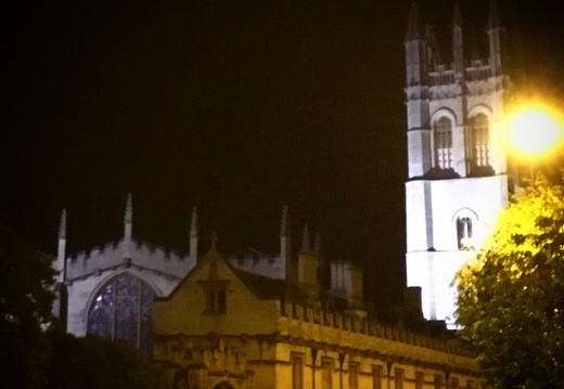 #Oxford at night on way back from a night of drink.