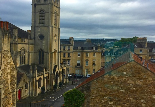 View from Museum of Bath at Work. #bathengland