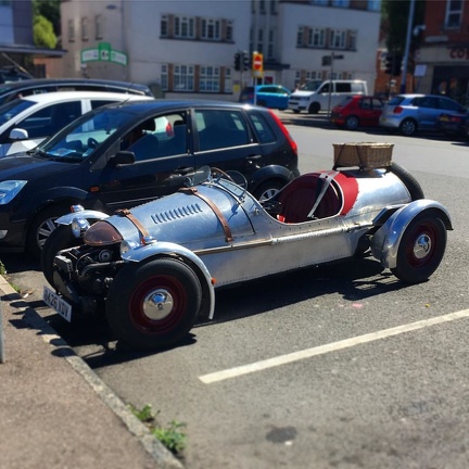 Cool car in Exeter St David's. #england