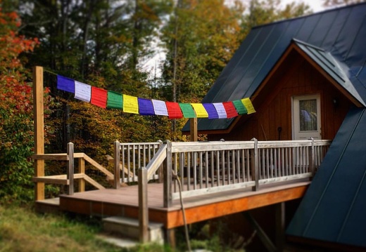 Decided to surprise my MiL with fresh prayer flags.