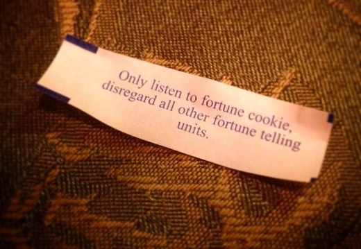My Christmas fortune ... #wtf #christmas