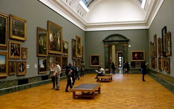 People in Tate Britain
