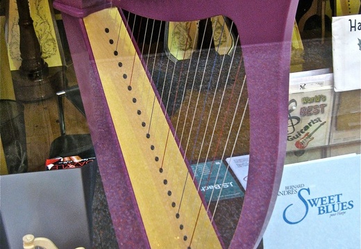 Harp in Window