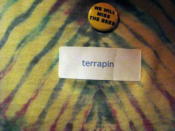 We Will Miss the Bees, terrapin