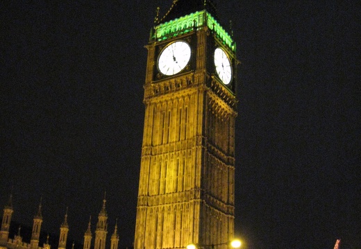 Clock Tower at Night