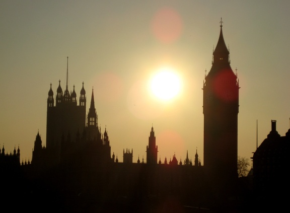 Parliament, Clock Tower Silhouette