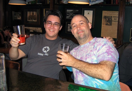 Chris & Rick Drink at McGuillicuddy's