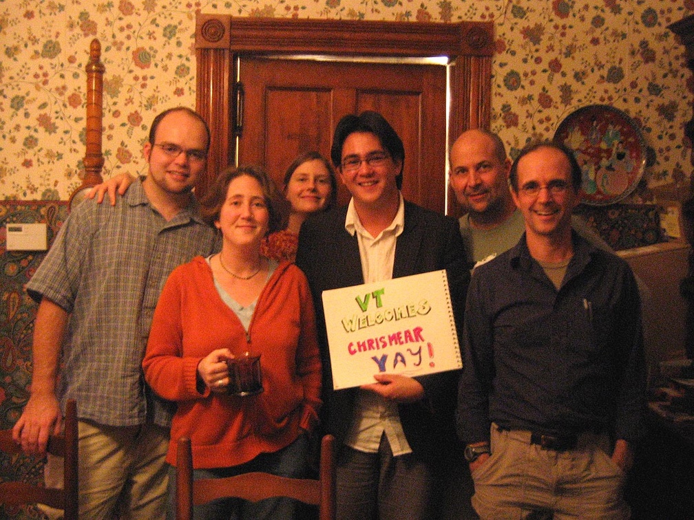 VT Welcomes Chrismear (Yay!)