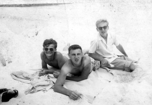 Bob Scully, Bill Newton and Ken Munn in 1959