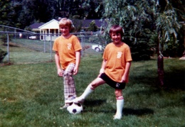 Dan Dillon and Rick Scully in June 1975