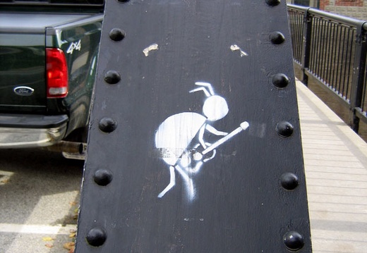 Jammin' Bug Stencil
