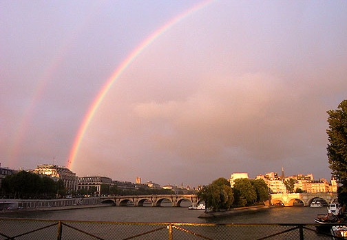 Rainbow Over Paris