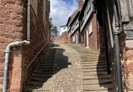 Medieval Street in Exeter