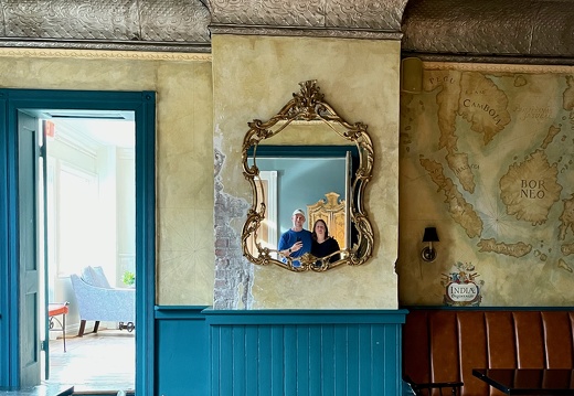 Stewart House 1883 Tavern Mirror
