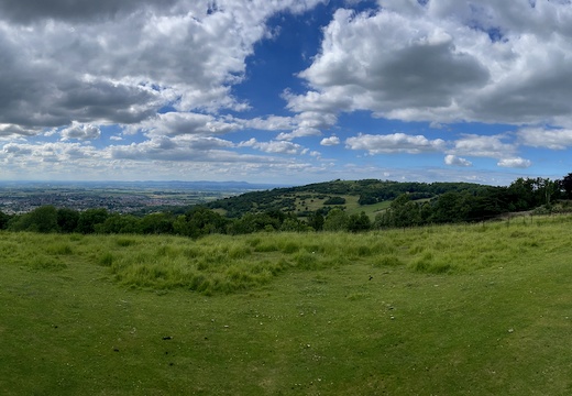 Cleeve Hill Golf Course Panorama
