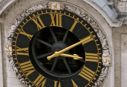 Clock on St. Paul's Cathedral