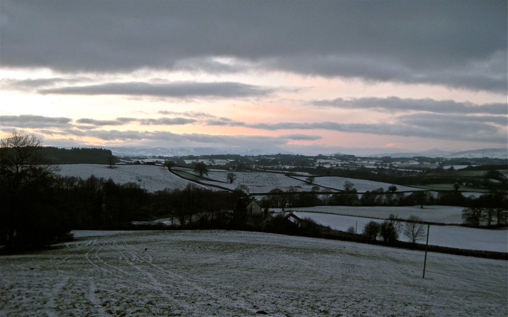 View from Trealy Farm Fields