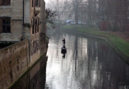 Lonely Cambridge Punt