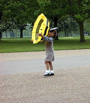 Little Girl & Bee Umbrella