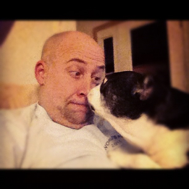 Kisses from Mickey.