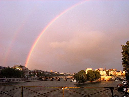Rainbow Over Paris